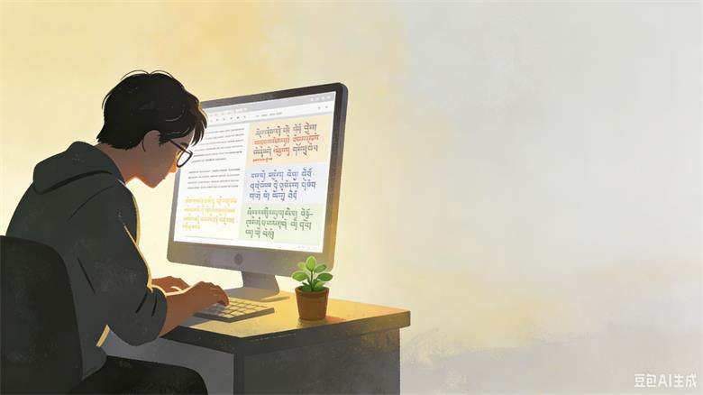 翻译路上的暖光